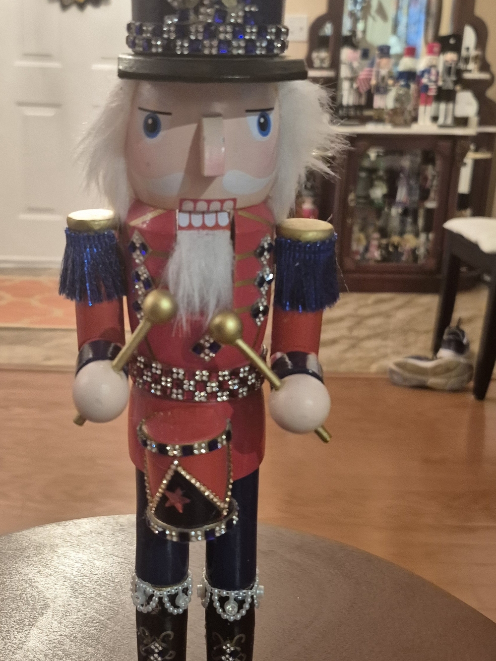 Red & Navy Decorative Nutcracker Soldier